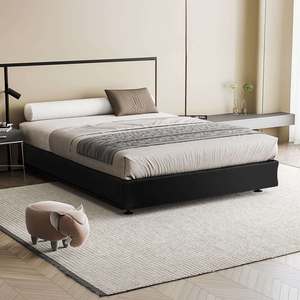 Insta-Box 9-Inch Foldable Metal Mattress Foundation