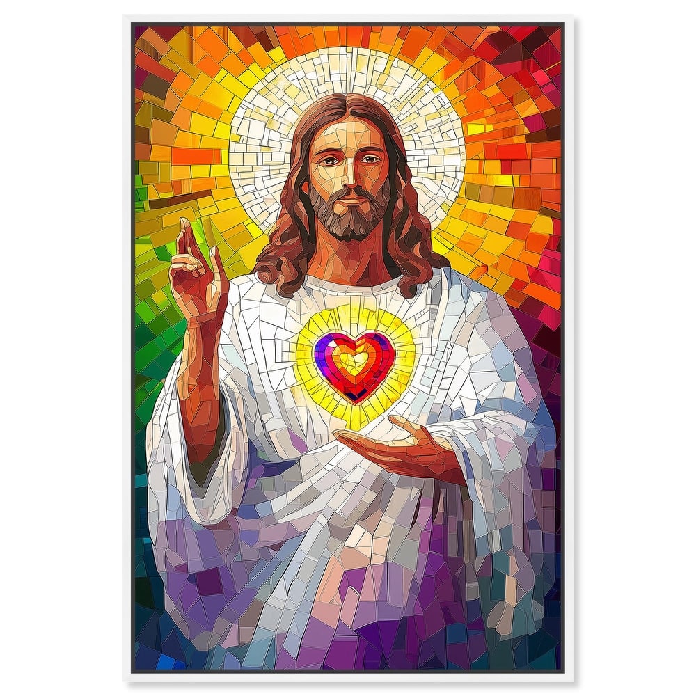 Blocks of Benediction I Canvas by Art Remedy