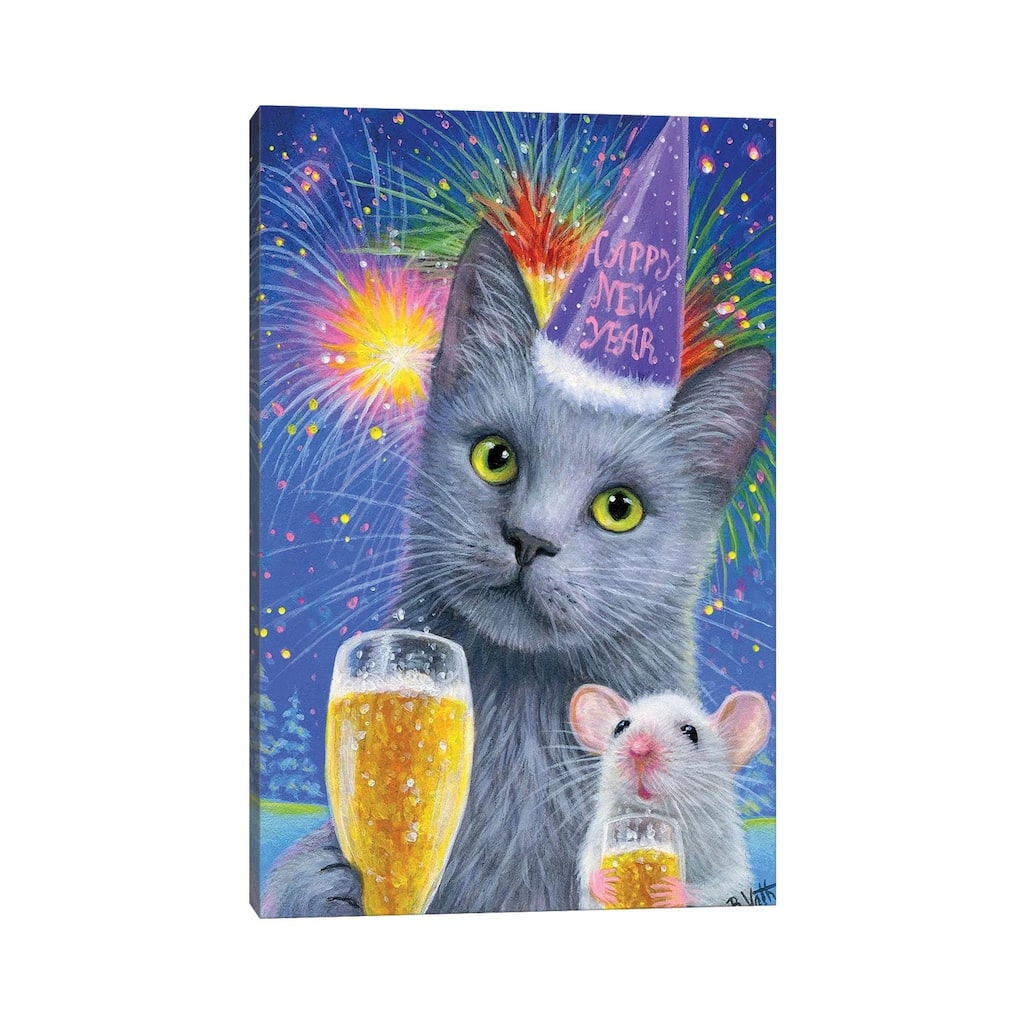 iCanvas "Agatha Misty's New Years Eve VII" by Bridget Voth Canvas Print