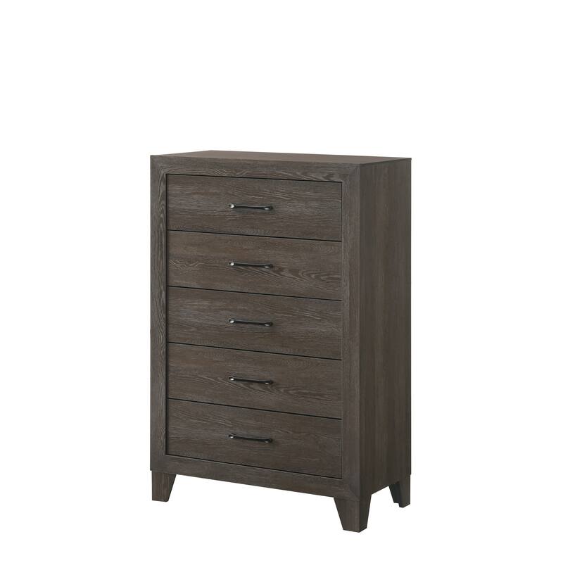 Jan Brown Platform Bed