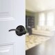 preview thumbnail 5 of 5, Schlage St. Annes Left Handed Non-Turning One-Sided Dummy Door Lever Satin Nickel
