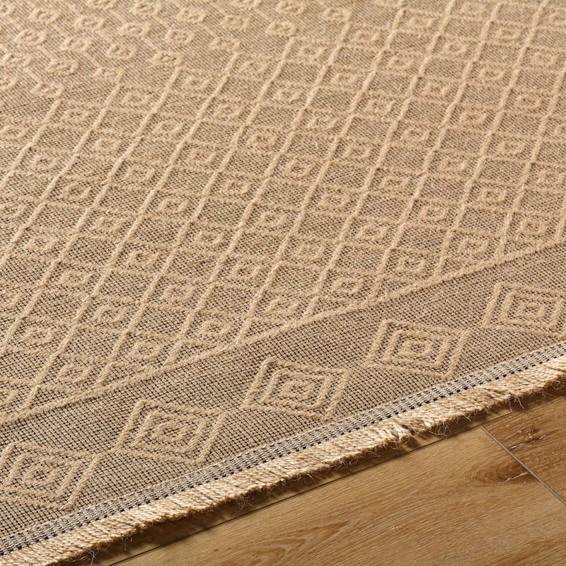 Livabliss Transitional Mystery Medallion Washable Area Rug