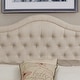 preview thumbnail 3 of 19, Moser Bay Murphy Grove Diamond Tufted Queen / King Upholstered Panel Bed