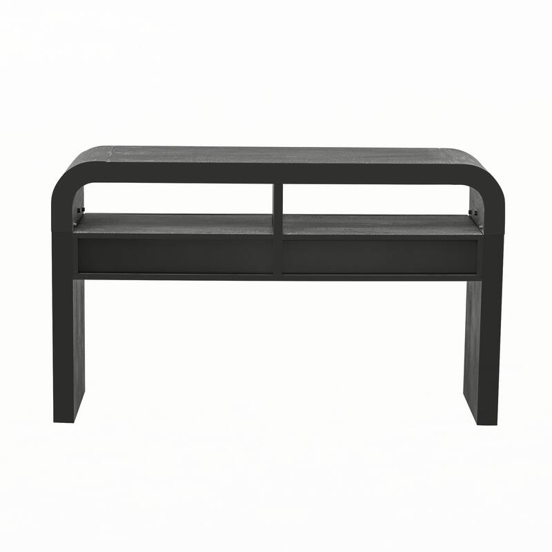 Console Table Entryway Table,Antique Black