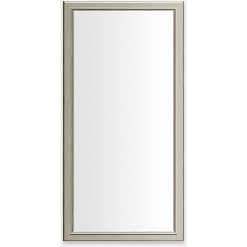 Robern D2C2040D4BMTM Main Line 19-1/4" x 39-3/8" Framed Single Door - Nickel - Nickel Finish