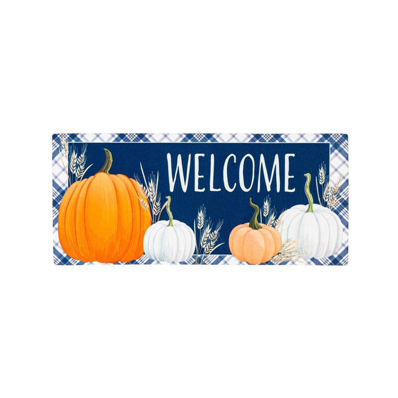 Plaid Pumpkins Sassafras Switch Mat