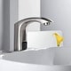 preview thumbnail 11 of 13, Chrome Touchless Bathroom Faucet with Hole Cover Plate Brushed nickel