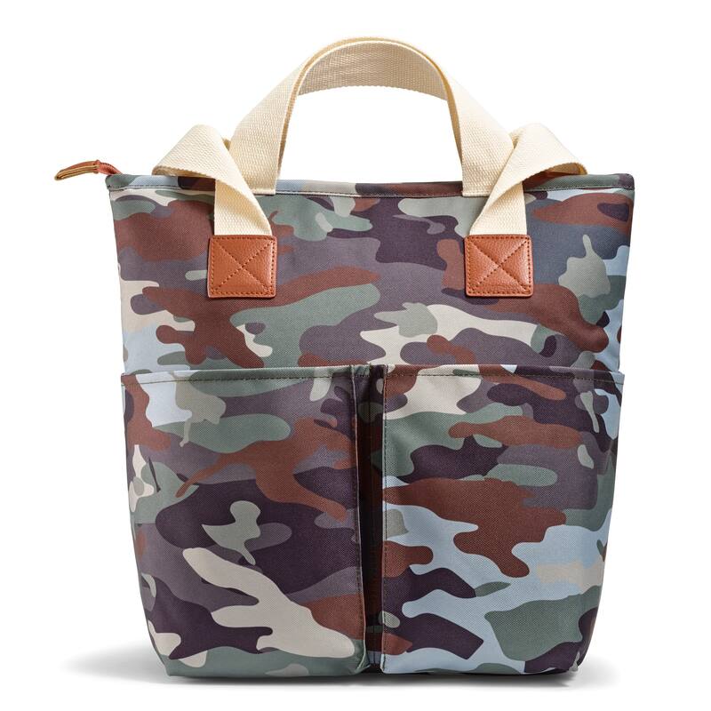 Fit & Fresh Foundry 16 Can Cooler Tote, Wine Cooler - Camo
