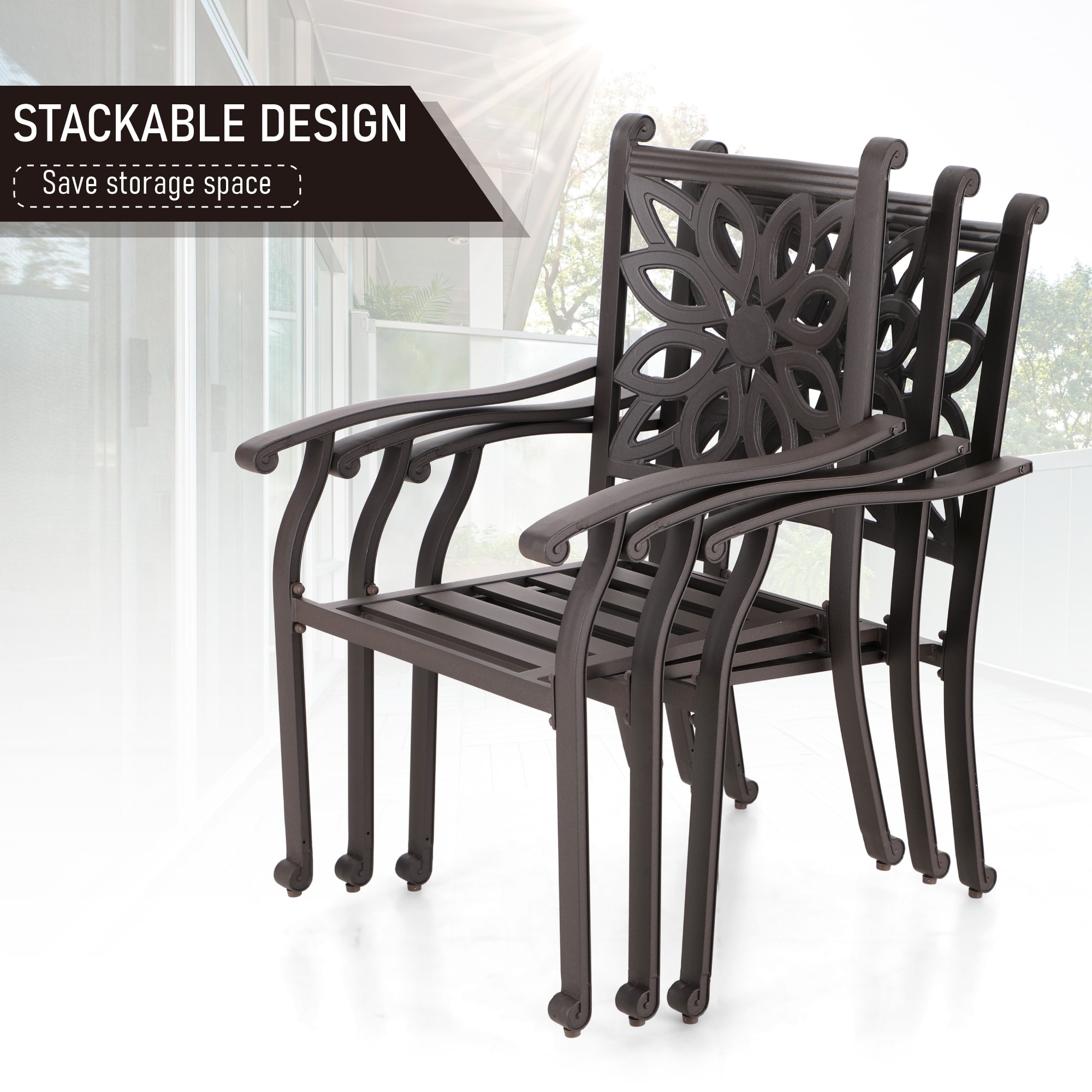 Extra wide stackable patio chairs shop