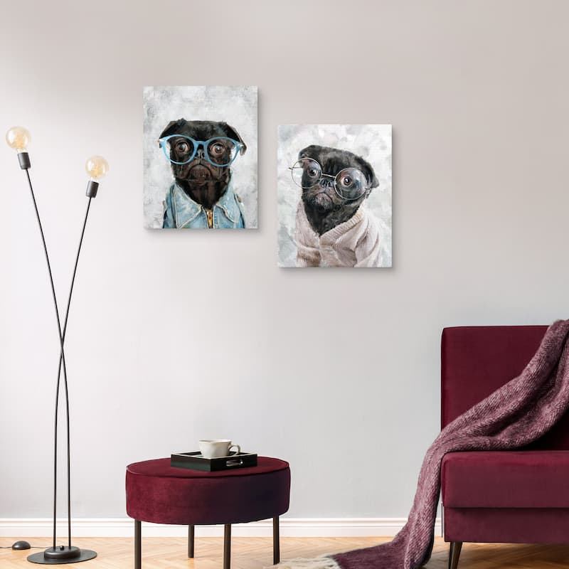 Spectacles I - II by Studio Arts Canvas Art Prints