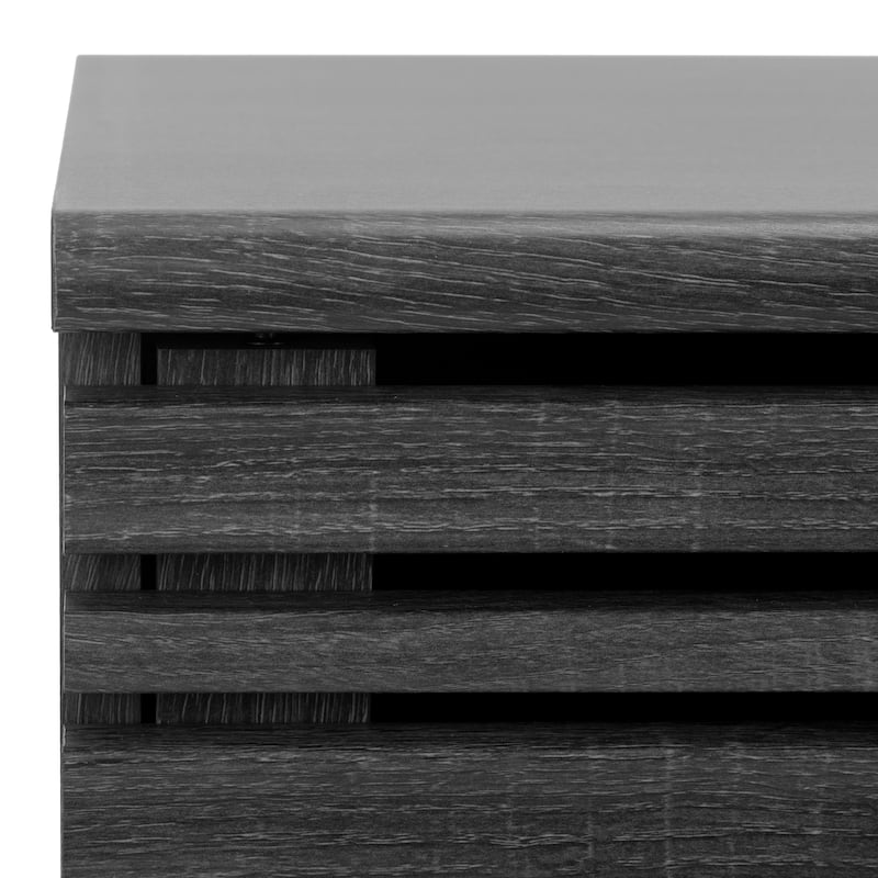 SAFAVIEH Shenna Walnut 47-inch Storage Media TV Stand - 47" W x 15" L x 19" H - 46Wx15Dx19H