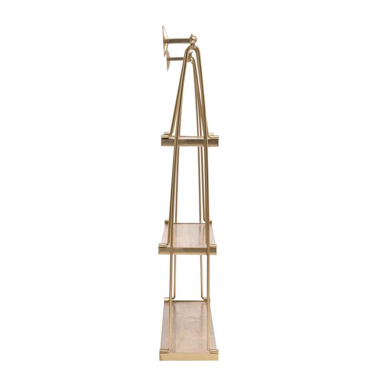 MH London Luna Three Tier Suspended Wall Shelf