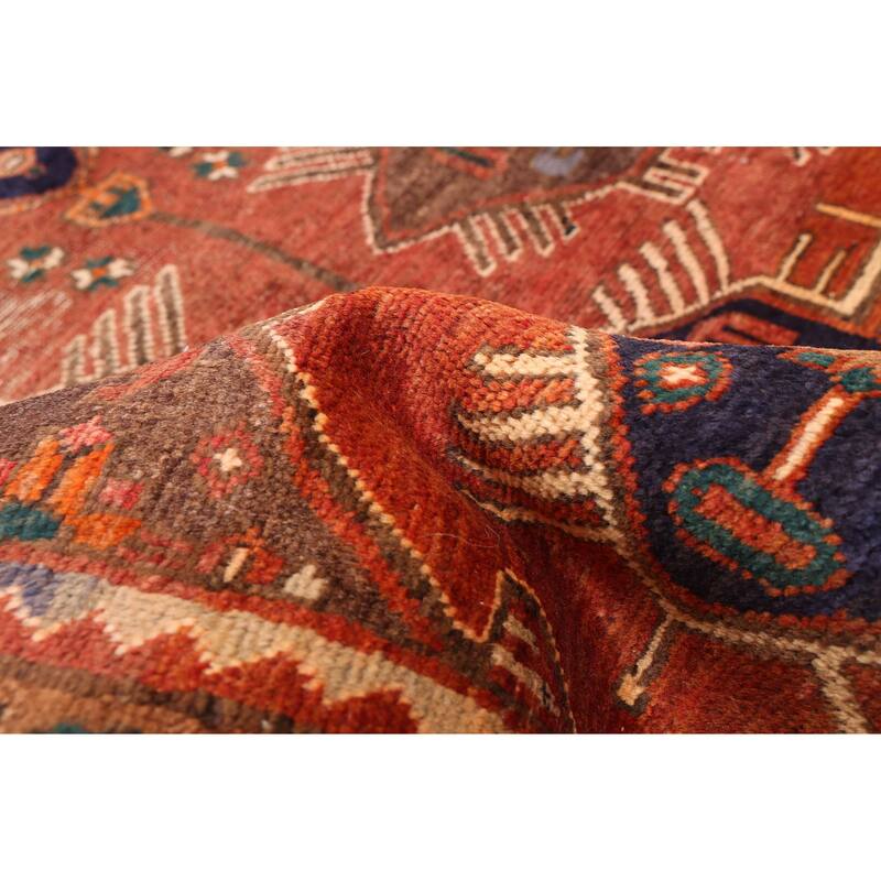 ECARPETGALLERY Hand-knotted Konya Anatolian Red Wool Rug - 3'11 x 13'9