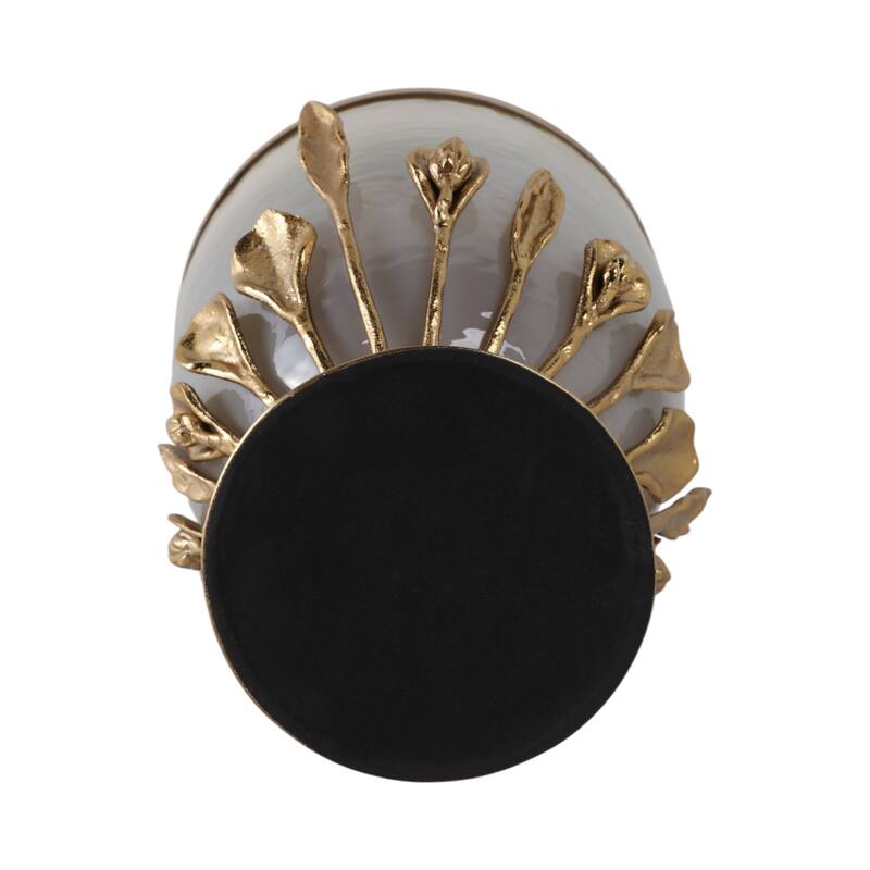 Glass Candle Holder Pedestal Hurricane Contemporary Tabletop Accent