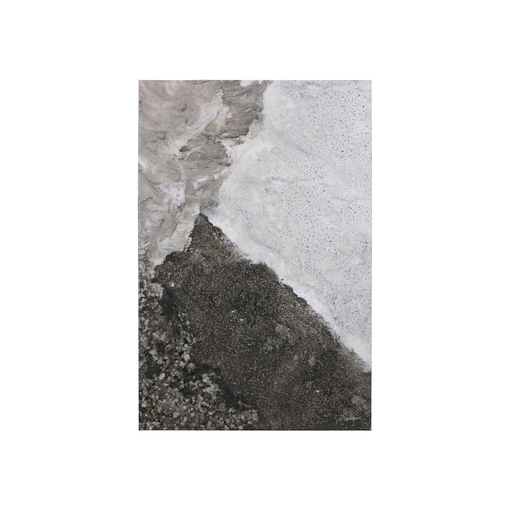 Mudslide IV (28 x 42 ) Canvas Art Print