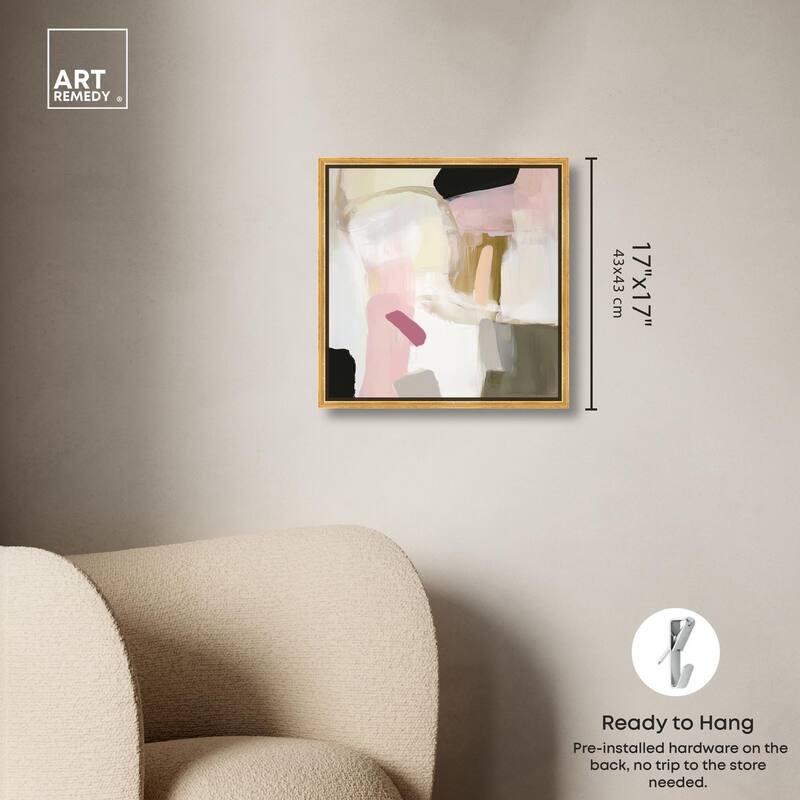 Dynamic Color III Canvas by Art Remedy