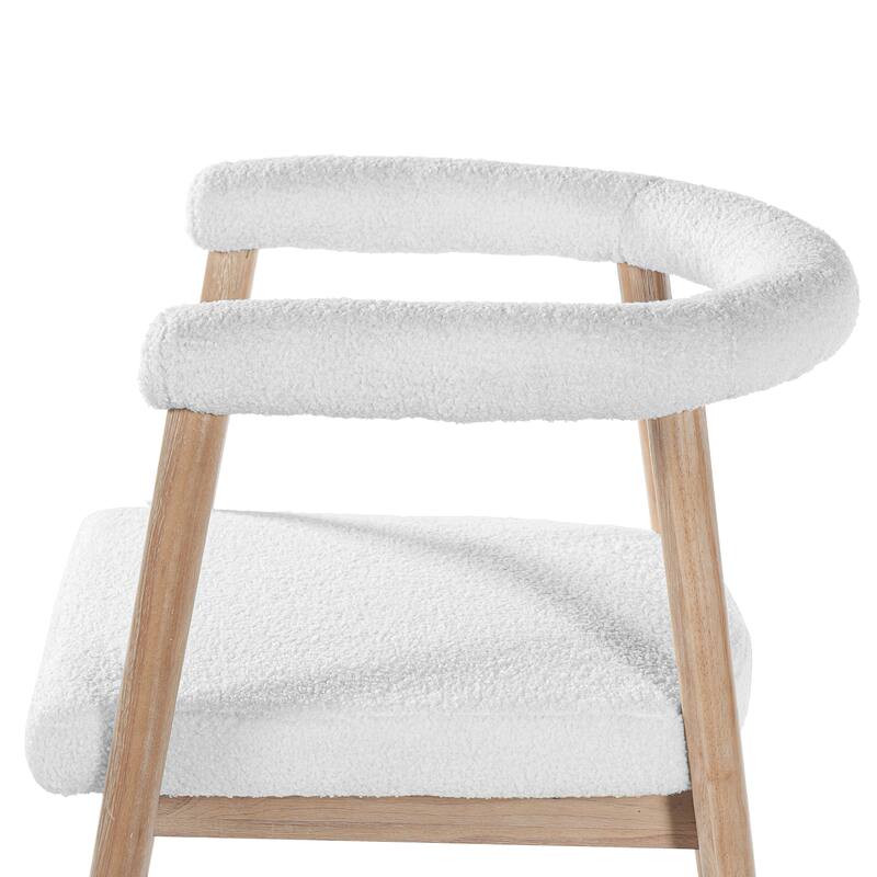 Christopher Knight Home - Modern Wooden Bar Stools with Back - Set of 2