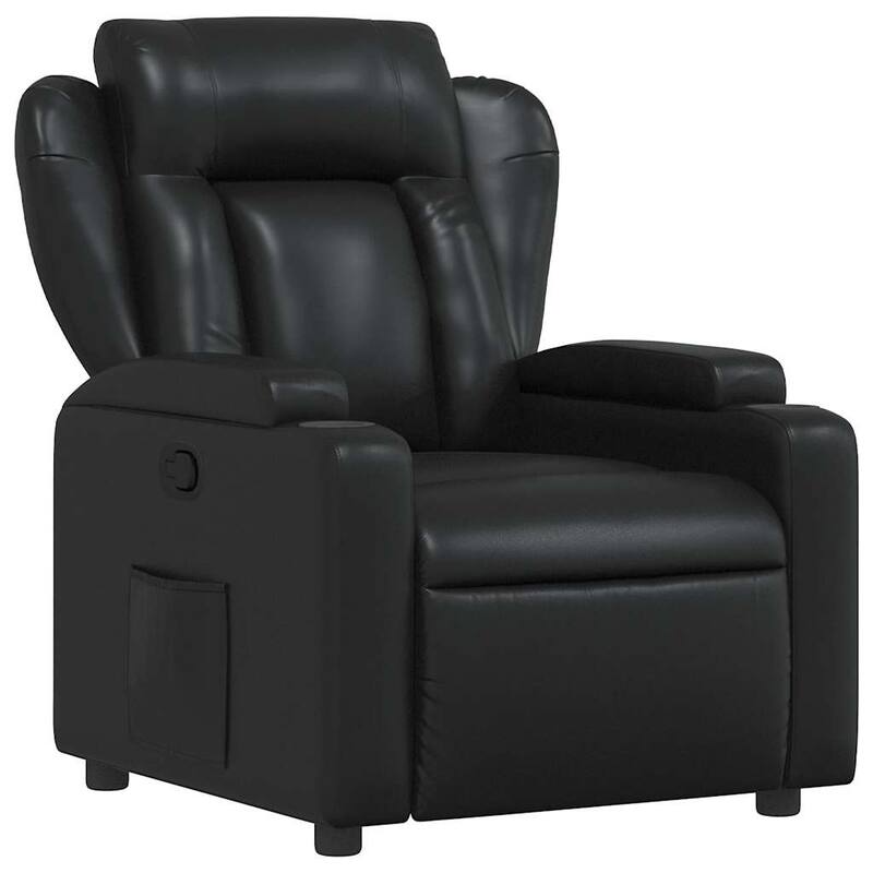 vidaXL Massage Recliner Chair Wingback Armchair Theater Cinema Faux Leather