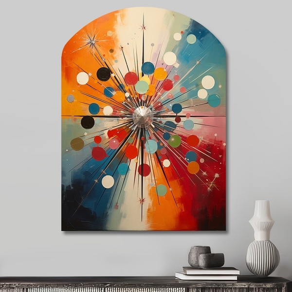 Colorful Mid Century Optical Serenade IV - Abstract