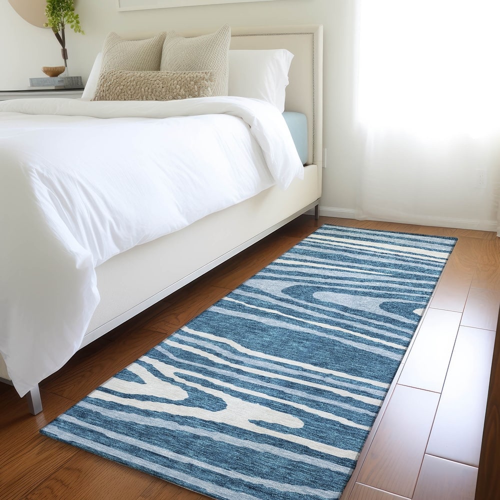 Premium Washable Super Soft Contemporary Grain Mayfield Rug