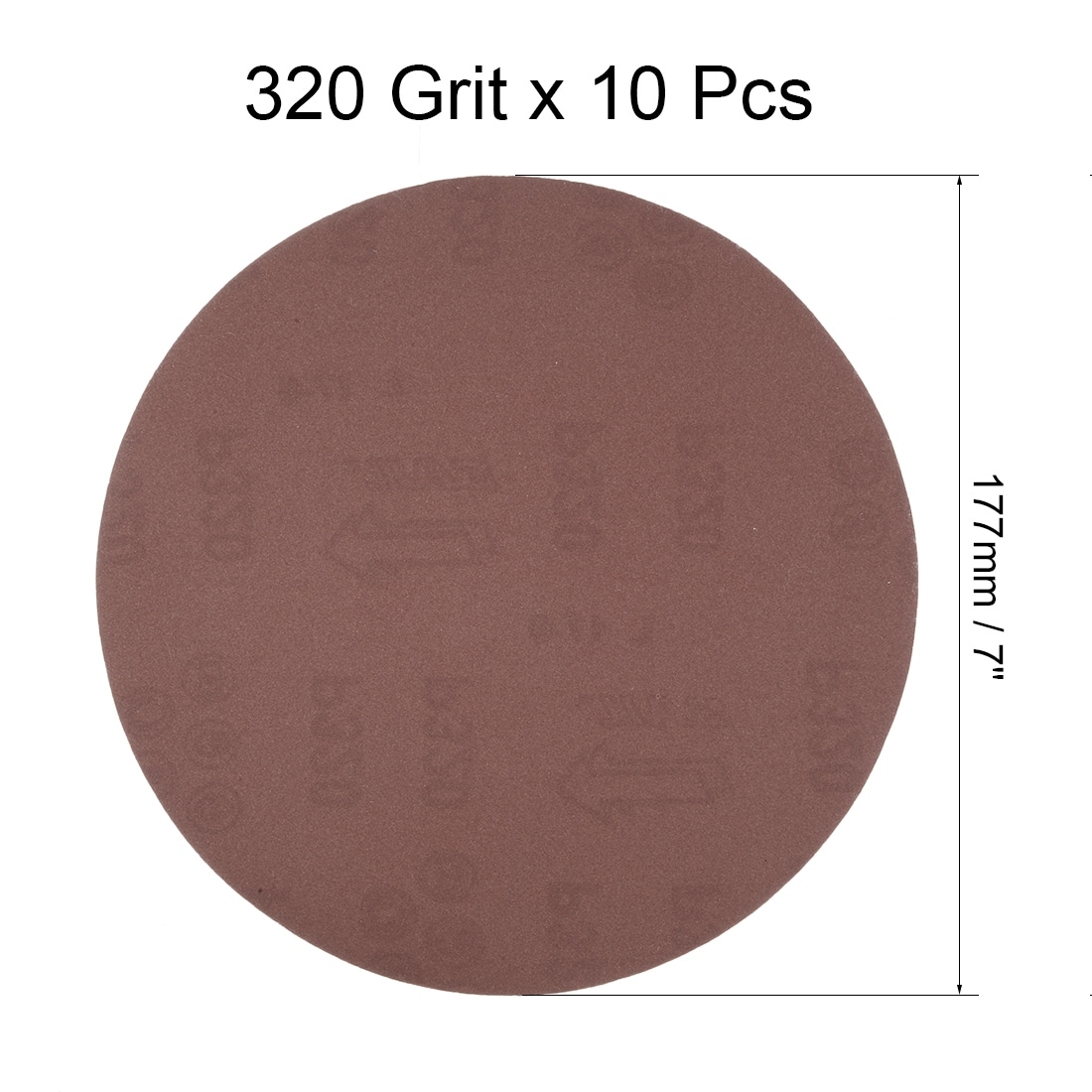 40-5000 Grit 7 Inch Hook And Loop Sand Paper Sanding Disc 180mm Dia Pad Flocking 40-5000 Grit 7 Inch Hook And Loop Sand Paper Sanding Disc 180mm Dia Pad Flocking