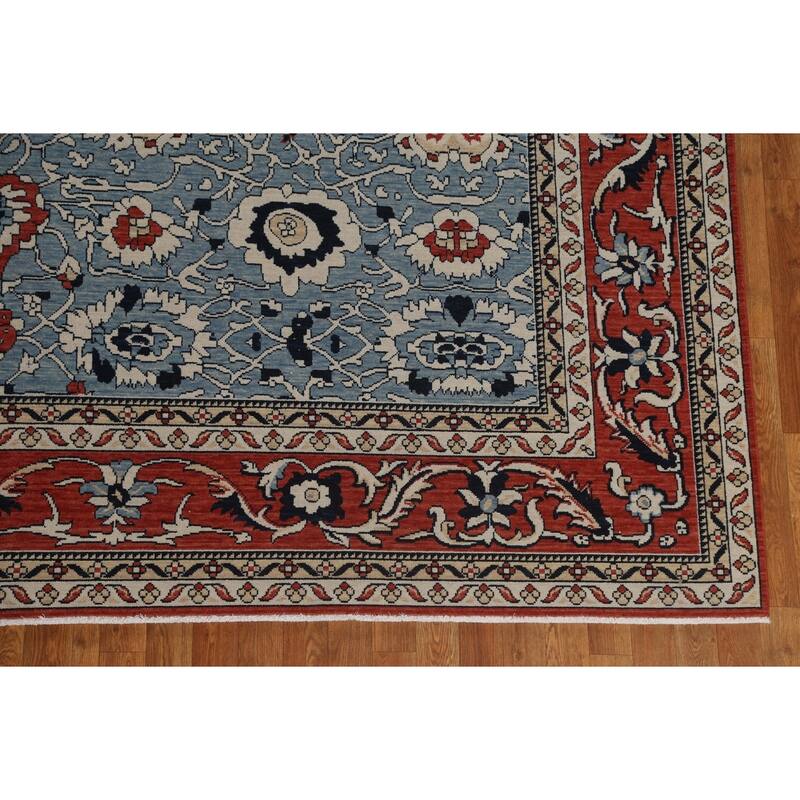 Floral Ziegler Sultanabad Turkish Oriental Area Rug Wool Hand-knotted - 9'9" x 13'0"