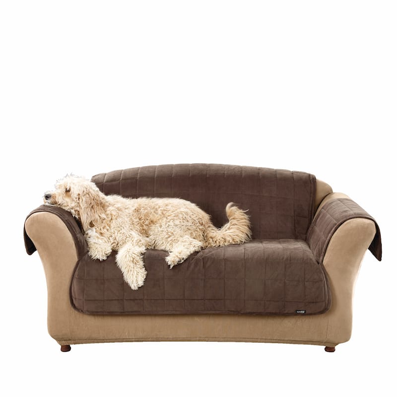 SureFit Deluxe Pet Loveseat Furniture Cover