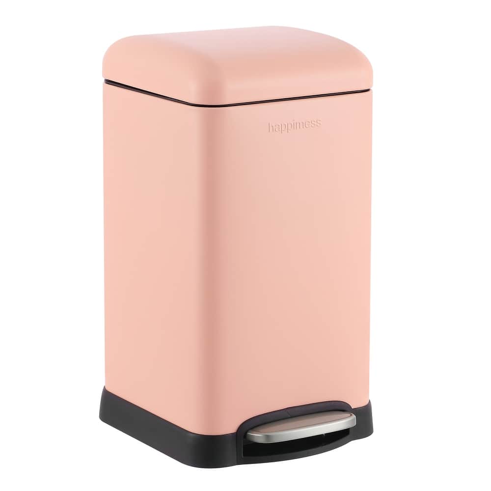 happimess Betty Retro Mini 3.2-Gallon Step-Open Trash Can