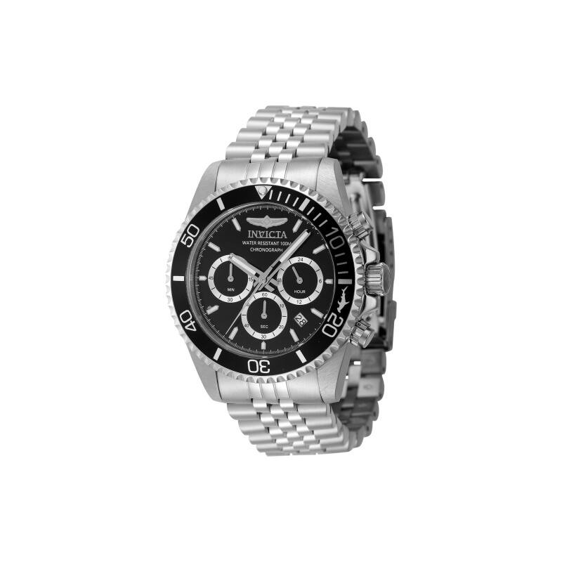 Invicta Men's 48381 Pro Diver Quartz Chronograph Black Dial Watch