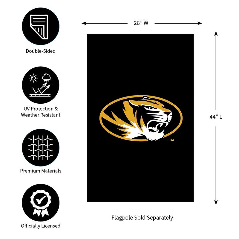 Applique Flag, House Size, University of Missouri