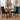 Clihome Set of 2 Modern Solid Wood Velvet Upholstered Dining Chair