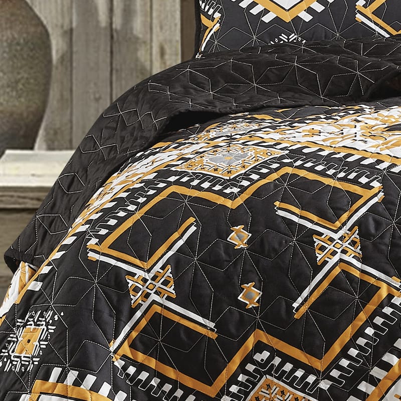 Evana Luxury 3 Piece Reversible Bedspread