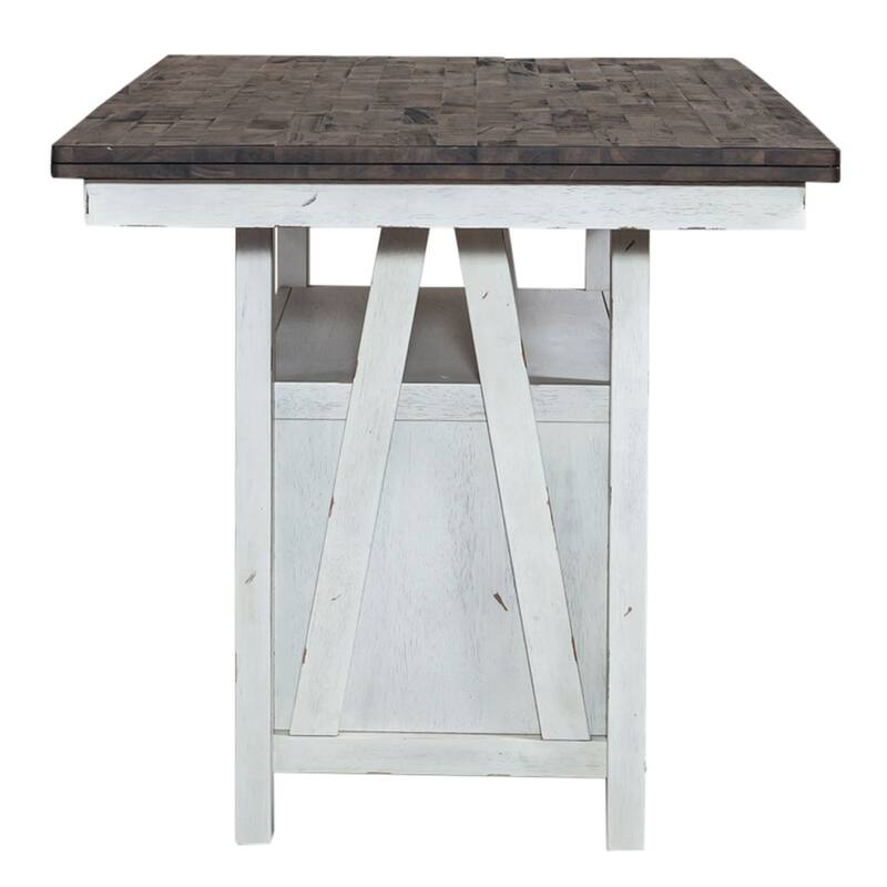Farmhouse Two Tone White Gathering Table