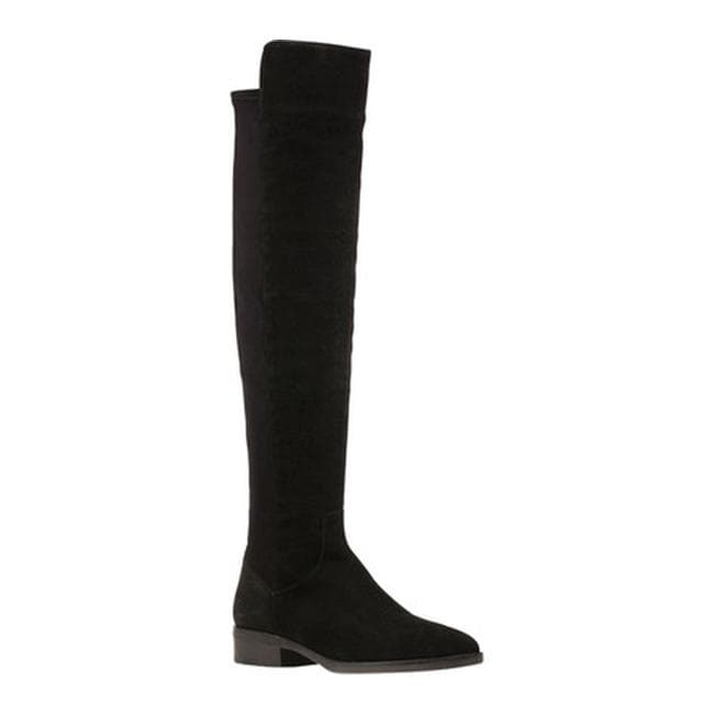 clarks suede knee high boots