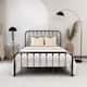 Alazyhome Sturdy Metal Platform Bed Frame
