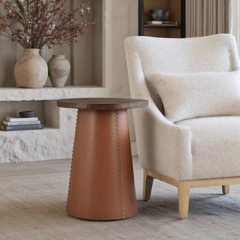 Dikis Side Table Brown - Brown