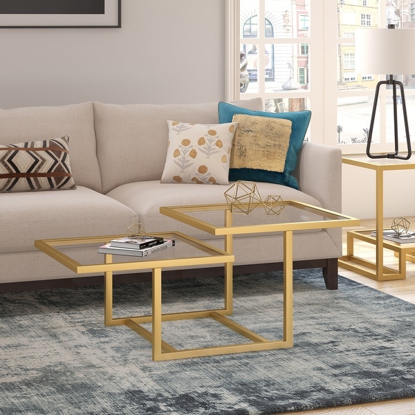 Double square shop coffee table