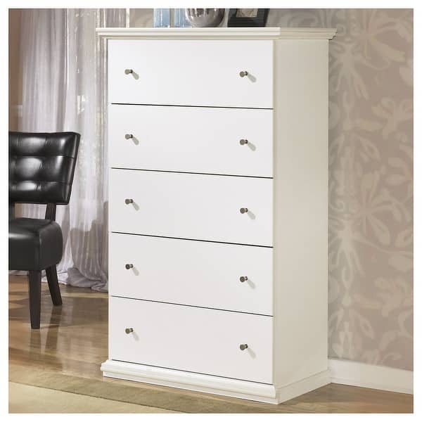 slide 2 of 23, Signature Designs by Ashley Bostwick Shoals Dresser White/Off White