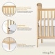 preview thumbnail 4 of 5, Dream On Me Anna 4 in 1 Full Size Crib and Changing Table Combo - Natural