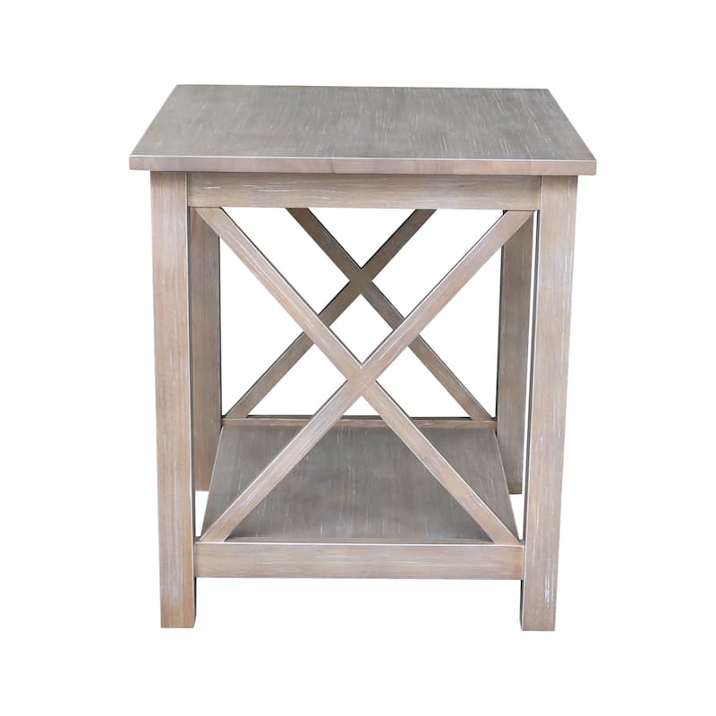International Concepts Wood Hampton End Table