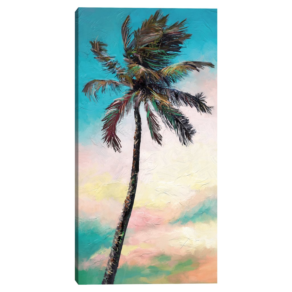 Popsicle Palm Canvas Art Print