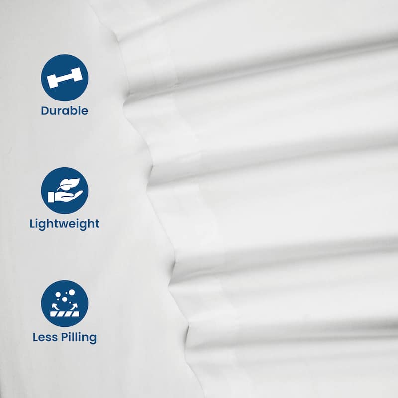 Martex 225 TC - Soft Breathable Durable Deep Pocket - Bed Sheet Set