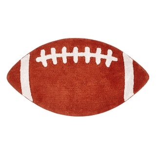 Sweet Jojo Designs Football Boy Accent Floor Rug (36in x 20in) for ...