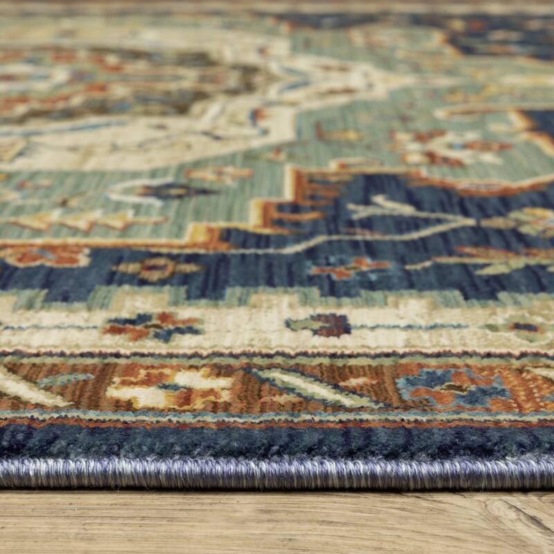 HomeRootsOriental Traditional Rectangle Area Rug
