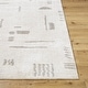 preview thumbnail 15 of 35, Livabliss Fossay Shag Modern & Contemporary Stripe Washable Area Rug
