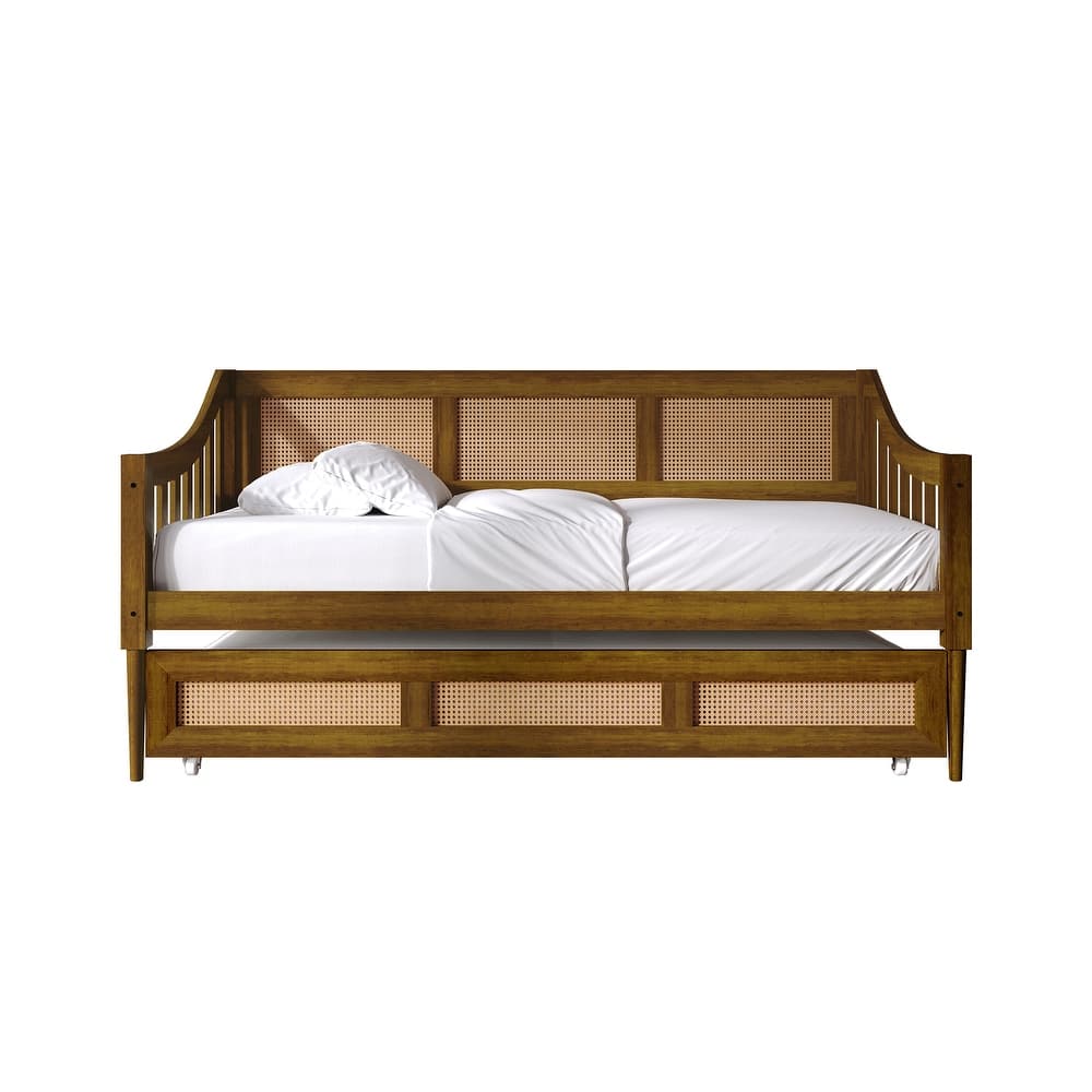 CraftPorch Modern Twin Daybed with Trundle