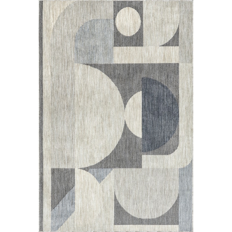 Nuloom Rhona Modern Geometric Recycled Area Rug