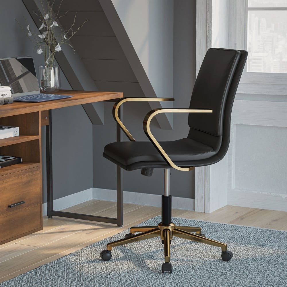 Designer Executive Swivel Office Chair with Arms