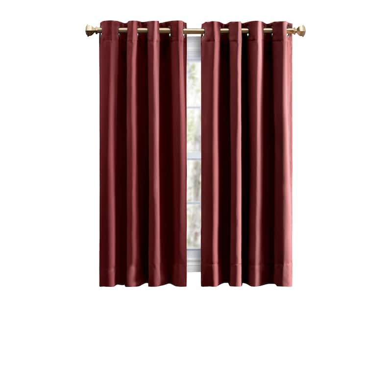 Ultimate Blackout 54-Inch Short Length Grommet Curtain Panel