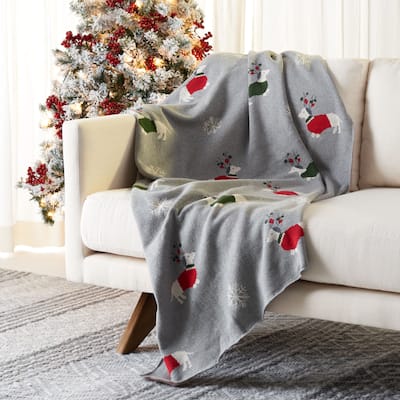 Safavieh 50"x60" Sleighbells Throw